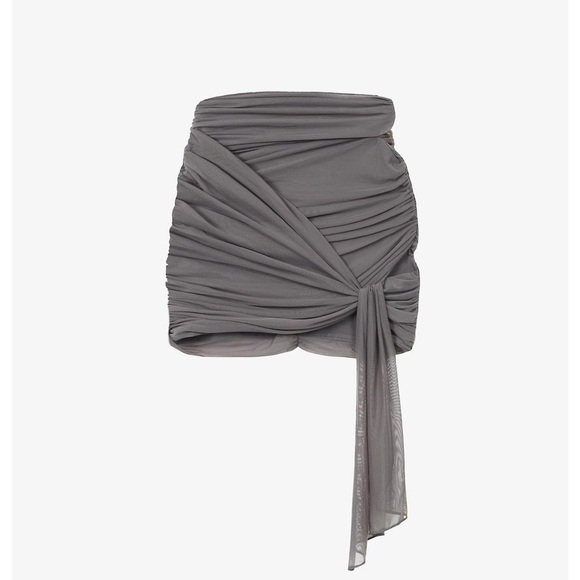 HOUSE OF CB 'Rokael' Shadow Layered Mini Skirt NWOT - Picture 4 of 13